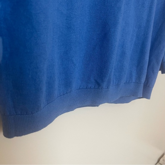 Kate Spade New York Somerset Bow Blue Cardigan, M - Picture 12 of 14